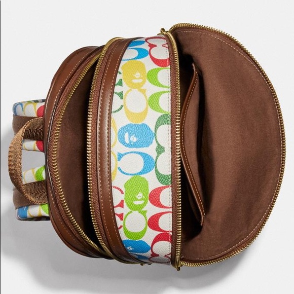 BAPE X COACH ACADEMY BACKPACK 23 IN CANVAS APE - Picture 7 of 8